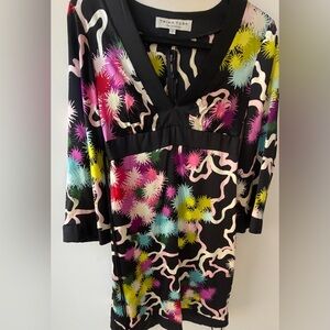 Trina Turk Silk firework dress
